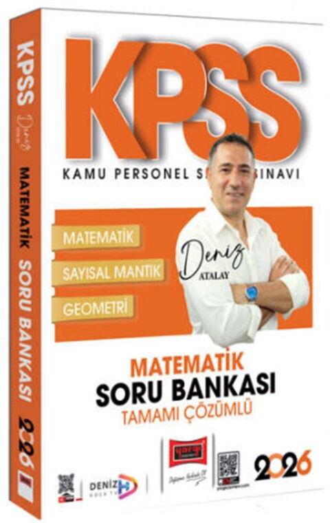 Yargı Yayınları 2026 KPSS Matematik Genel Yetenek Tamamı Çözümlü Soru Bankası