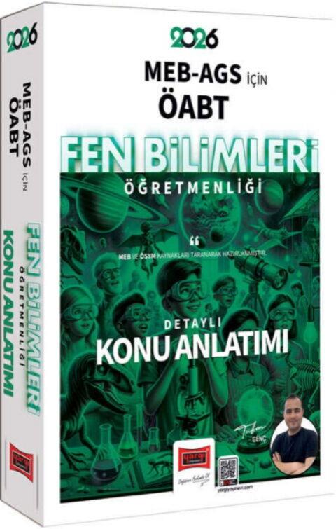 Yargı Yayınları 2026 MEB AGS ÖABT Fen Bilimleri Öğretmenliği Konu Anlatımı
