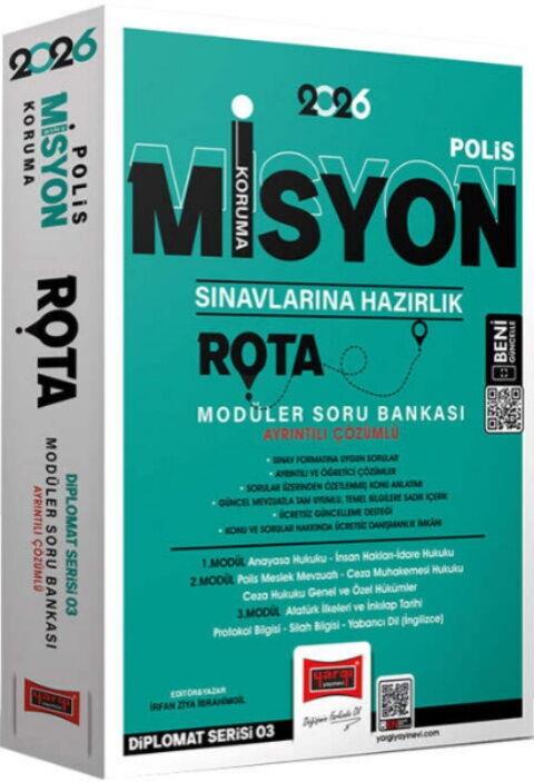 Yargı Yayınları 2026 Polis Misyon Sınavlarına Hazırlık Rota Modüler Soru Bankası Seti