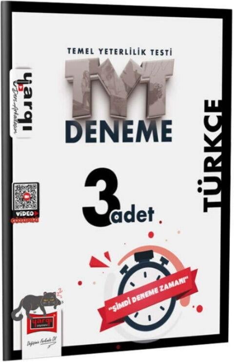 Yargı Yayınları TYT Türkçe 3 Deneme