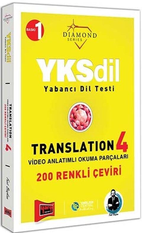 Yargı Yayınları YKSDİL Yabancı Dil Testi Translation 4 Video Anlatımlı Okuma Parçaları