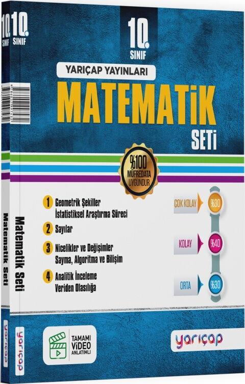 YarıÇap Yayınları 10. Sınıf Matematik Seti
