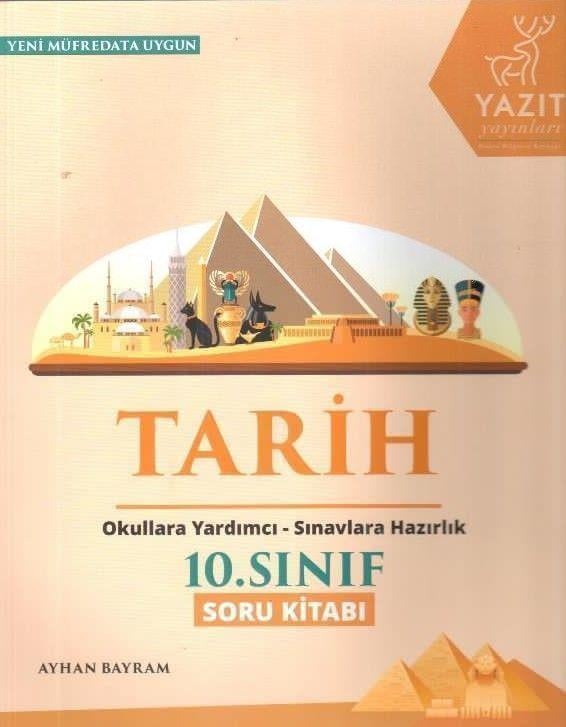 Yazıt Yayınları 10. Sınıf Tarih Soru Kitabı