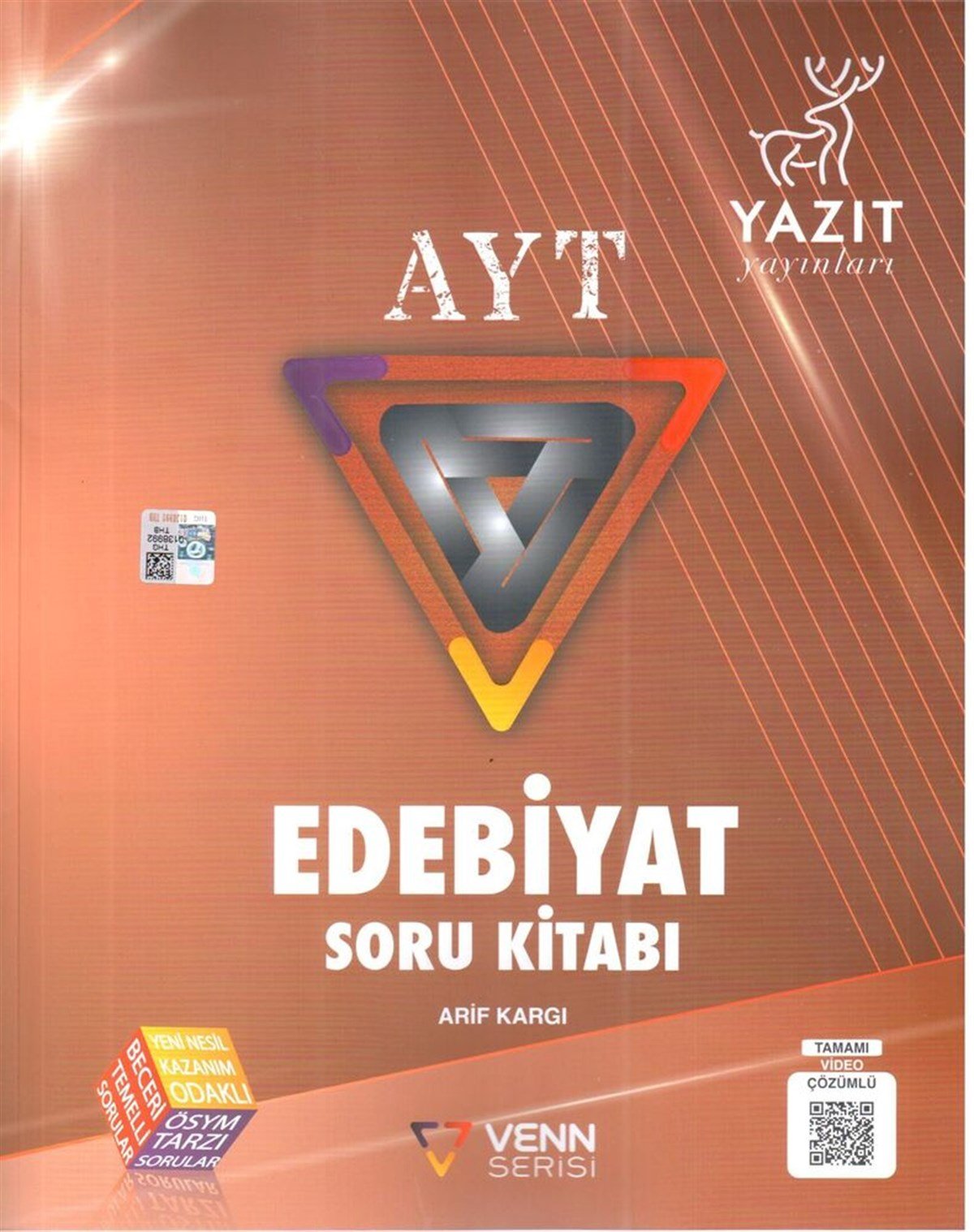 Yazıt Yayınları AYT Edebiyat Venn Serisi Soru Kitabı