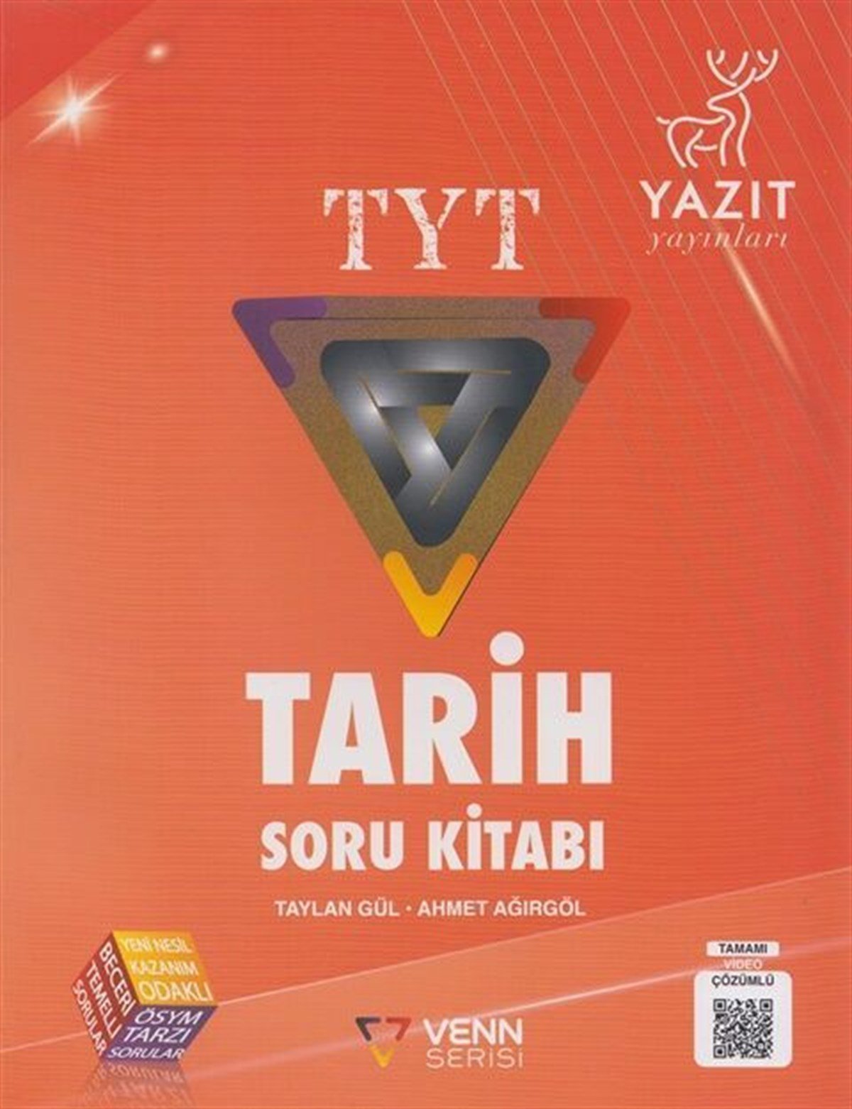 Yazıt Yayınları TYT Tarih Venn Serisi Soru Kitabı