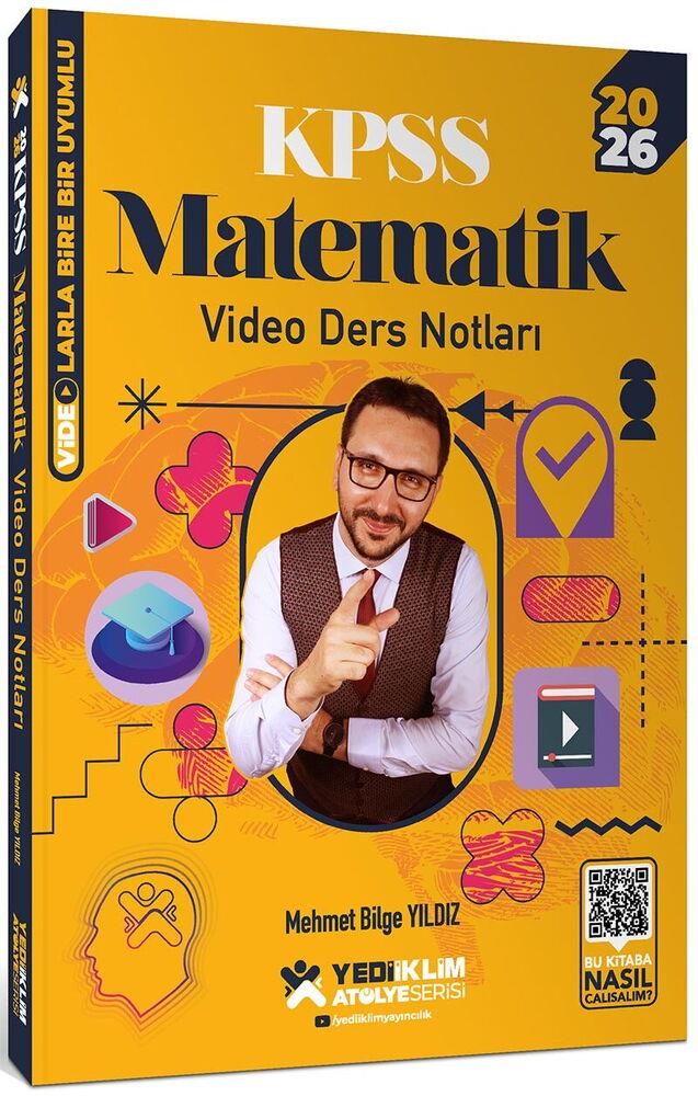 Yediiklim 2026 KPSS Atölye Serisi Matematik Video Ders Notları+Soru Bankası ve Yedi Adımda Temel Matematik Set