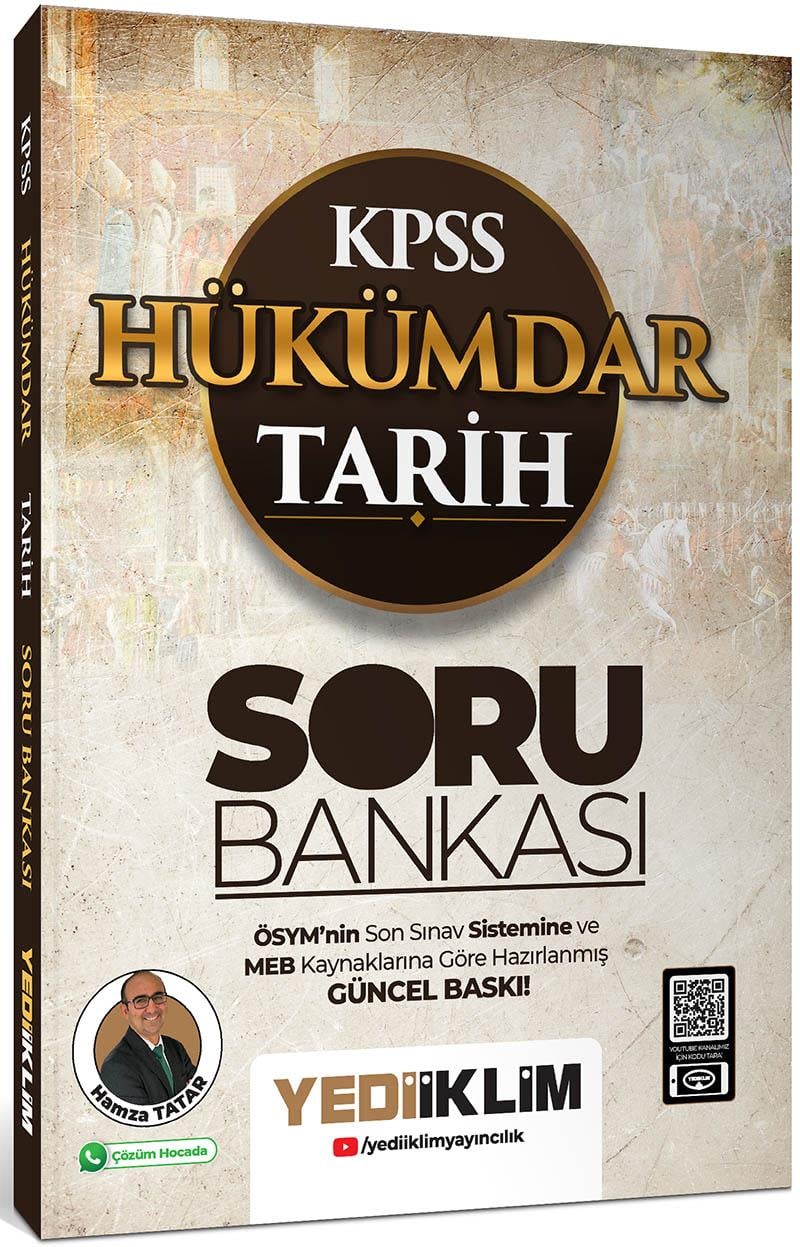 Yediiklim Yayınları KPSS Tarih Hükümdar Soru Bankası