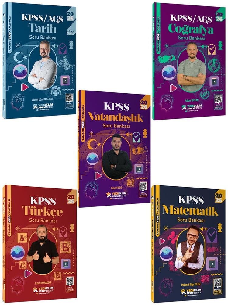 Yediklim 2026 Atölye Serisi GYGK Altın Soru Seti 11 Kitap