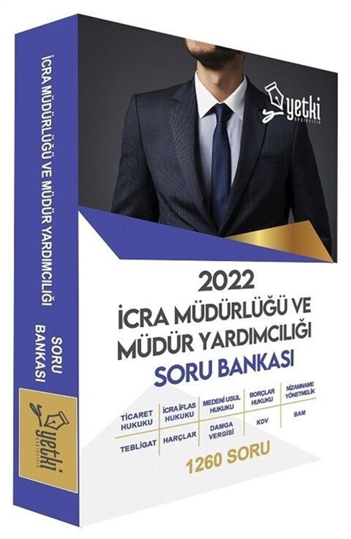 Yetki Yayınları 2022 İcra Müdürlüğü ve Yardımcılığı Sınavı Soru Bankası