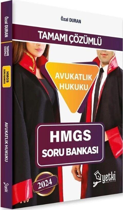 Yetki Yayınları 2024 HMGS Avukatlık Hukuku Soru Bankası Çözümlü