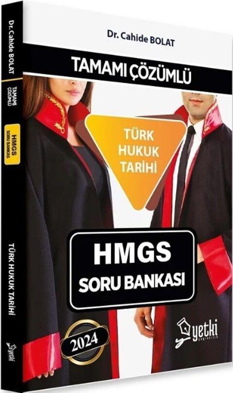 Yetki Yayınları 2024 HMGS Türk Hukuk Tarihi Soru Bankası Çözümlü