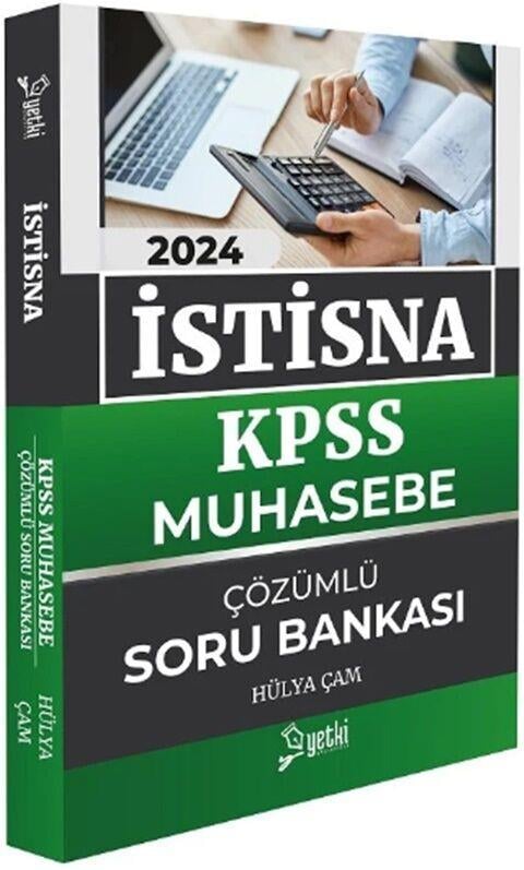 Yetki Yayınları 2024 KPSS A Grubu Muhasebe İSTİSNA Soru Bankası