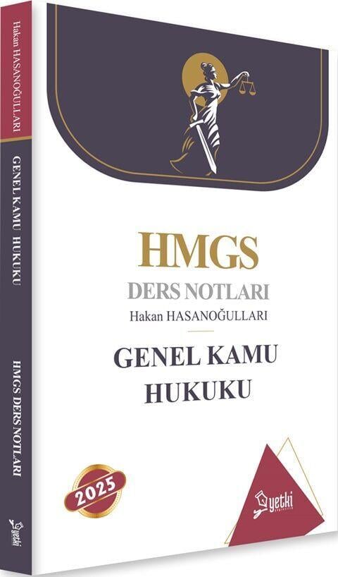 Yetki Yayınları 2025 HMGS Genel Kamu Hukuku Ders Notları