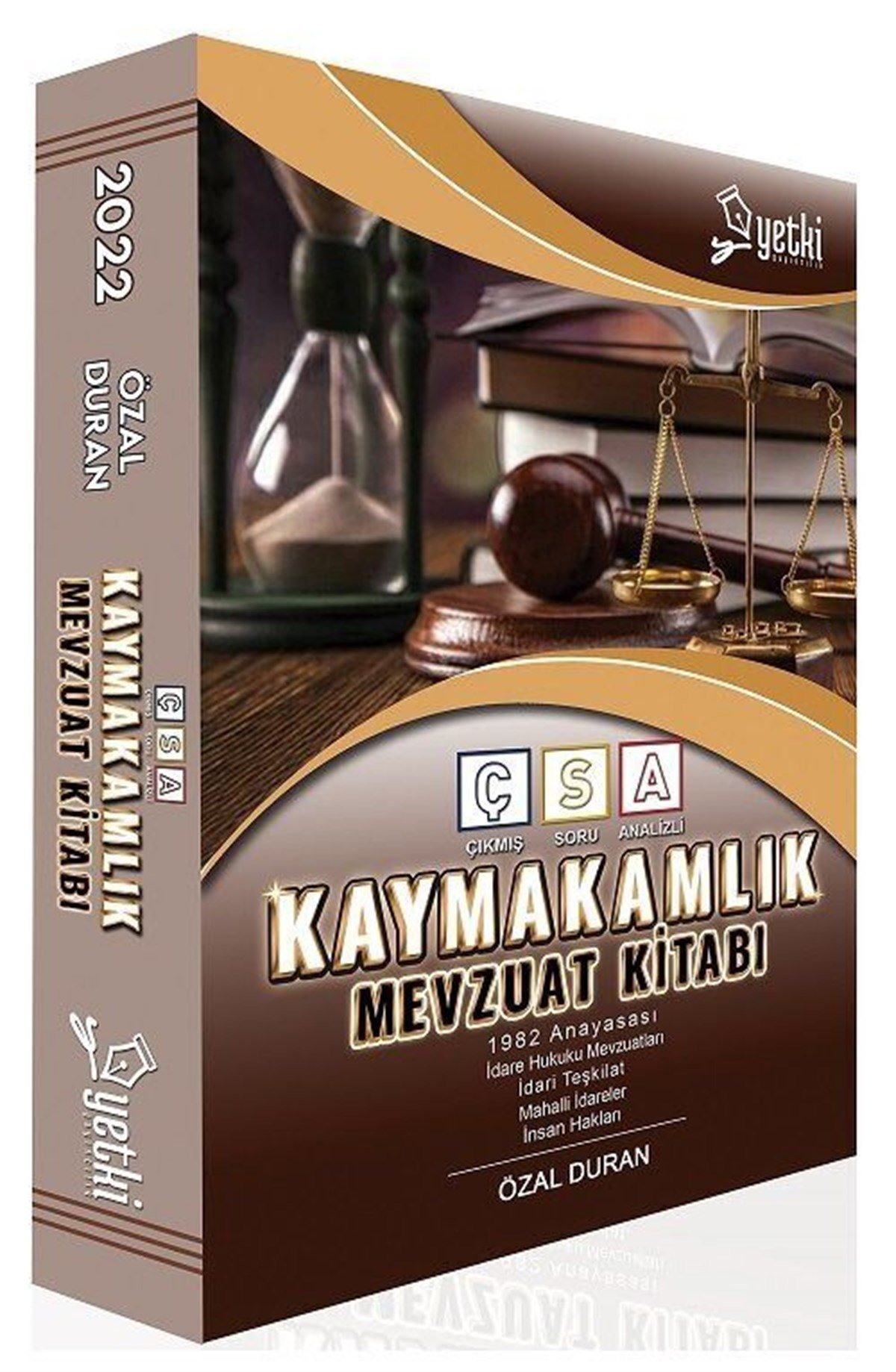 Yetki Yayınları Kaymakamlık ÇSA Çıkmış Soru Analizli Mevzuat Kitabı