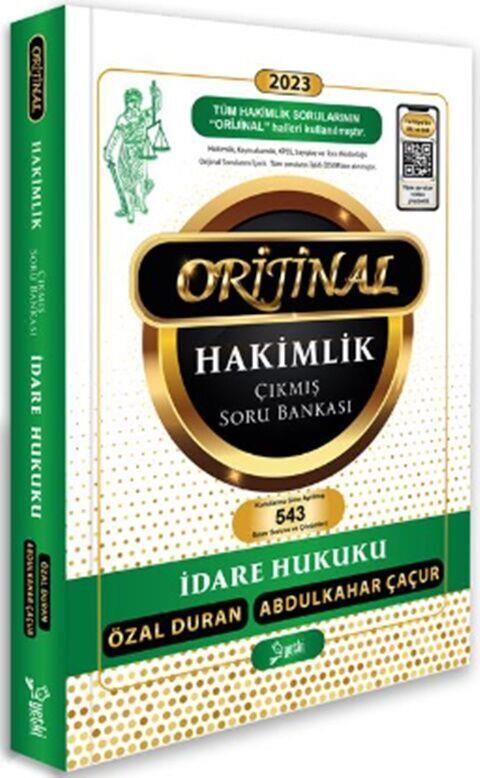 Yetki Yayınları Orijinal İdare Hukuku Hakimlik Çıkmış Soru Bankası