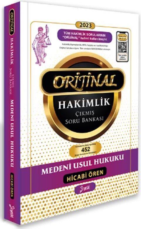 Yetki Yayınları Orijinal Medeni Usul Hukuku Hakimlik Çıkmış Soru Bankası