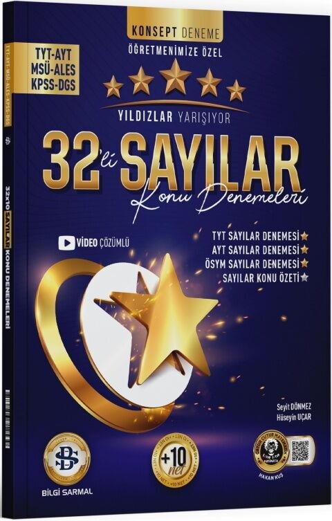 Yıldızlar Yarışıyor TYT AYT Sayılar 32 li Konu Denemeleri