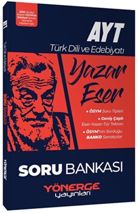 Yönerge Yayınları AYT Türk Dili ve Edebiyatı Yazar Eser Soru Bankası