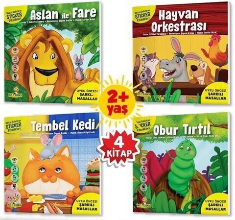 Yükselen Zeka Yayınları 2+ Yaş Uyku Öncesi Şarkılı Masallar Serisi