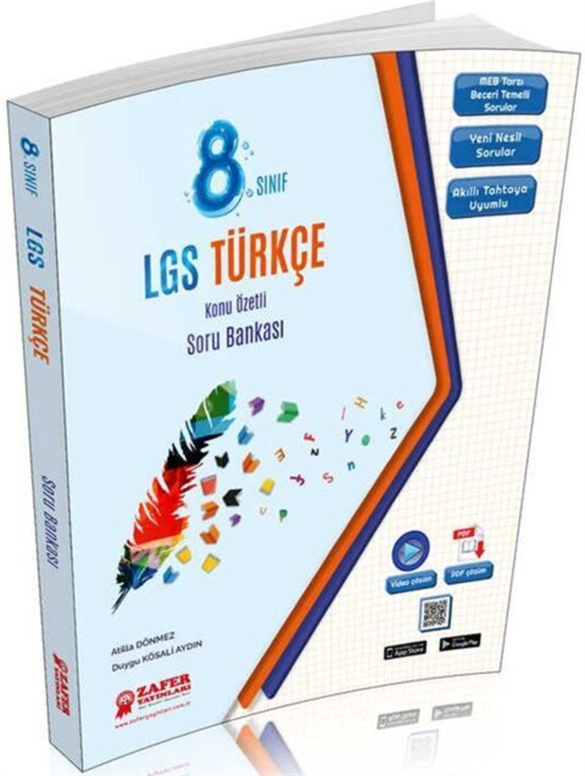 Zafer Yayınları 8. Sınıf LGS Türkçe Soru Bankası