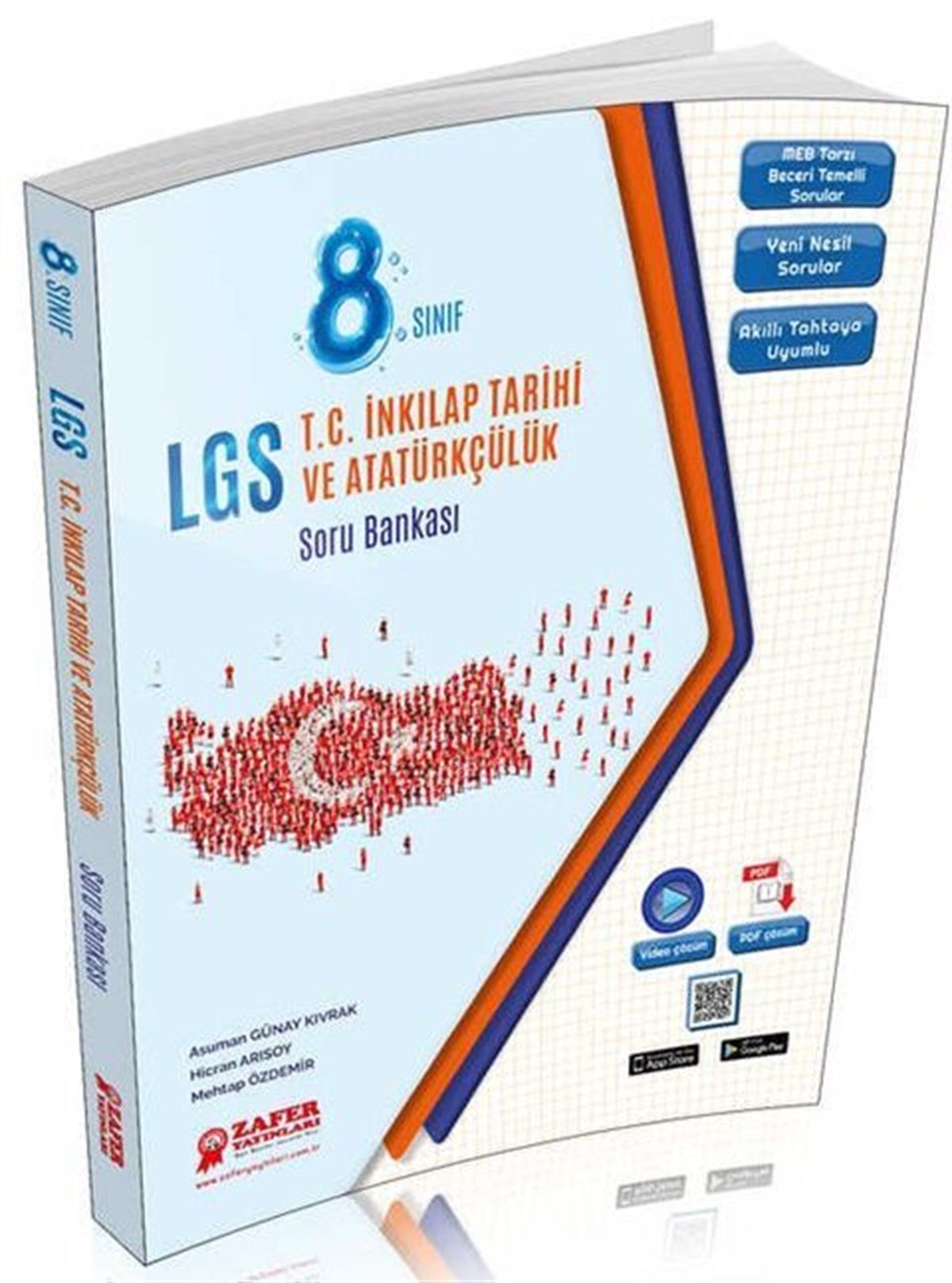 Zafer Yayınları 8. Sınıf LGS T.C. İnkılap Tarihi ve Atatürkçülük Soru Bankası