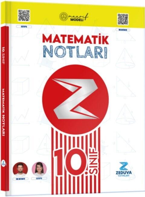 Zeduva Yayınları 10. Sınıf Maarif Modeli Matematik Notları