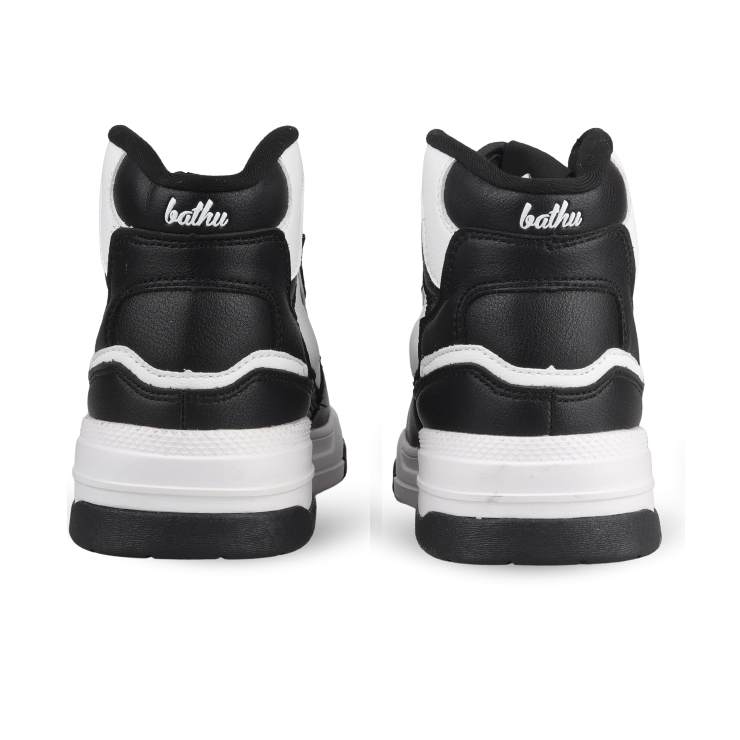Bathu Journey Kadın Sneaker - SIYAH BEYAZ
