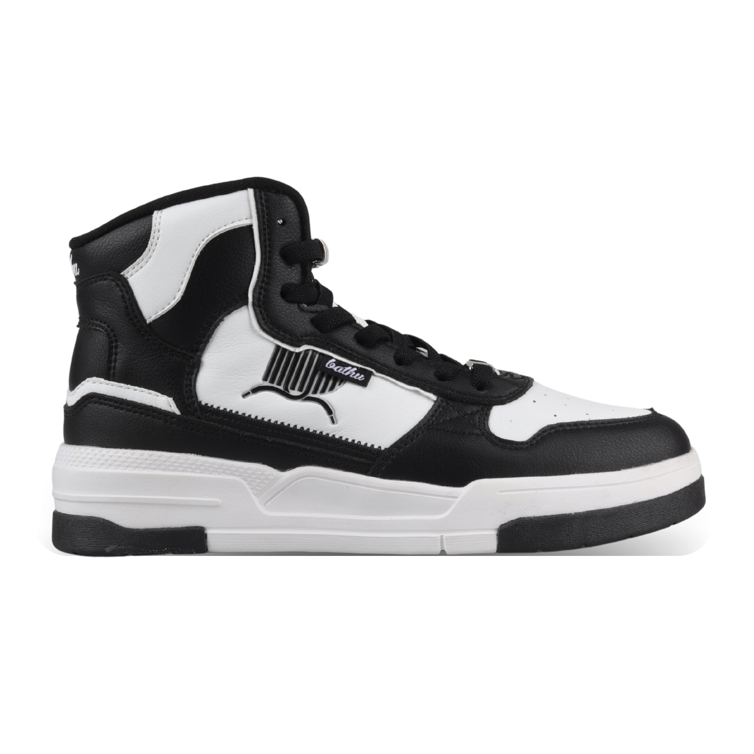 Bathu Journey Kadın Sneaker - SIYAH BEYAZ