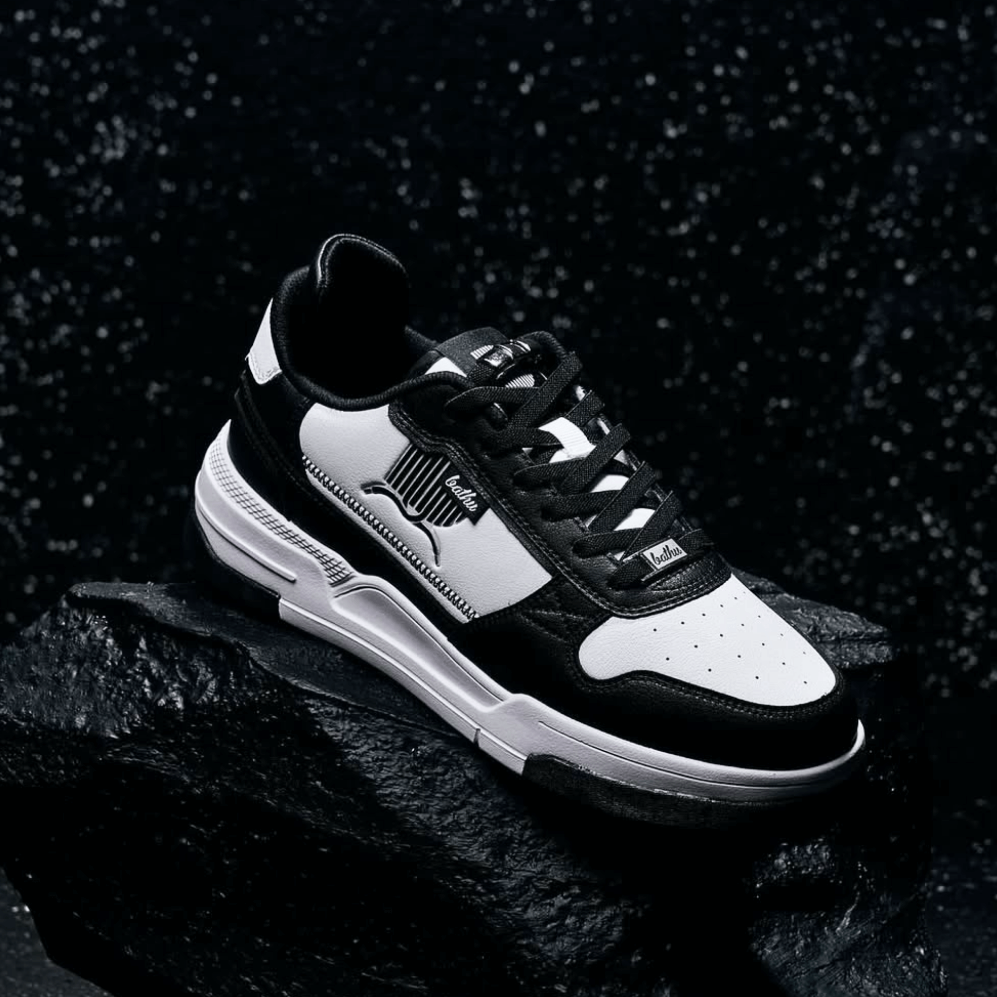 Bathu Journey Kadın Sneaker - SIYAH BEYAZ