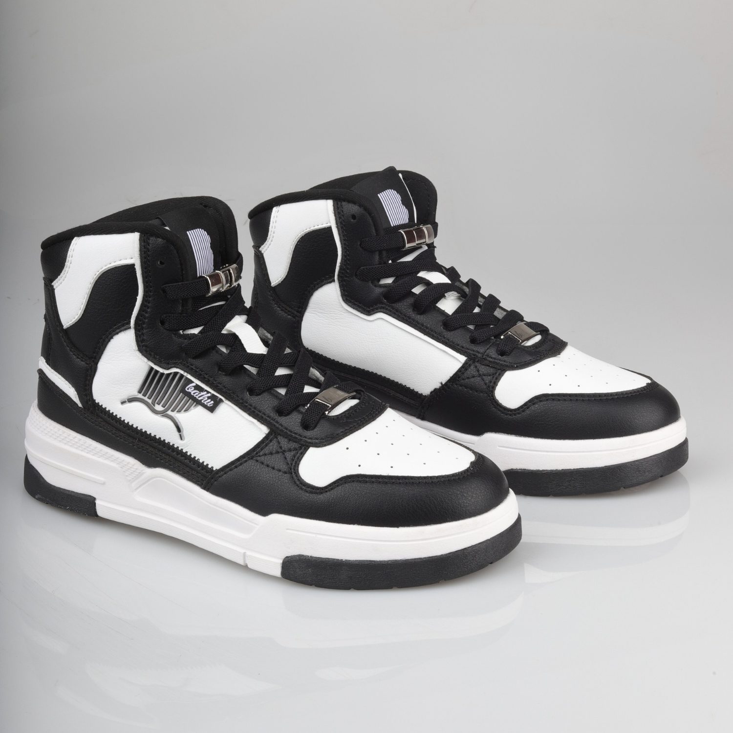 Bathu Journey Kadın Sneaker - SIYAH BEYAZ