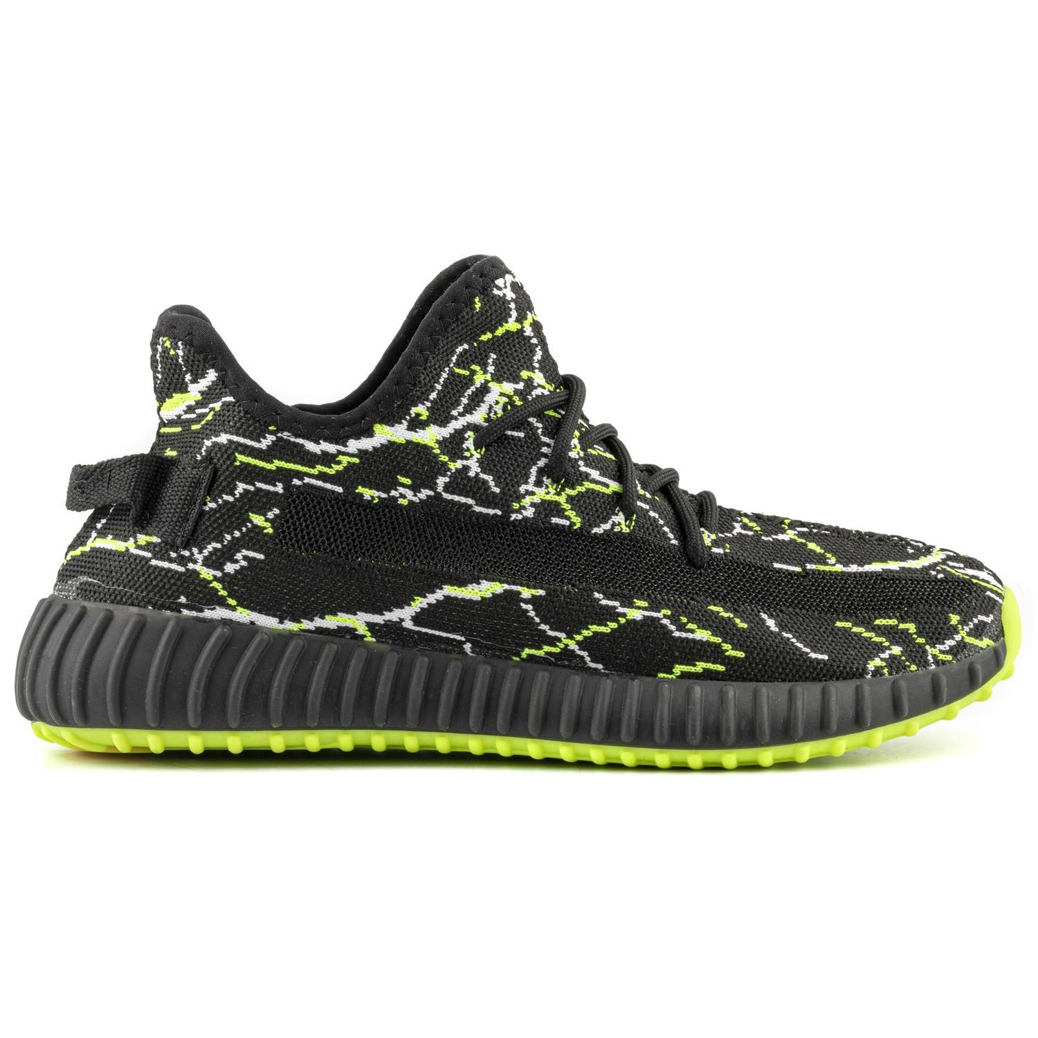 Boost Unisex Sneakers - SİYAH YEŞİL BEYAZ