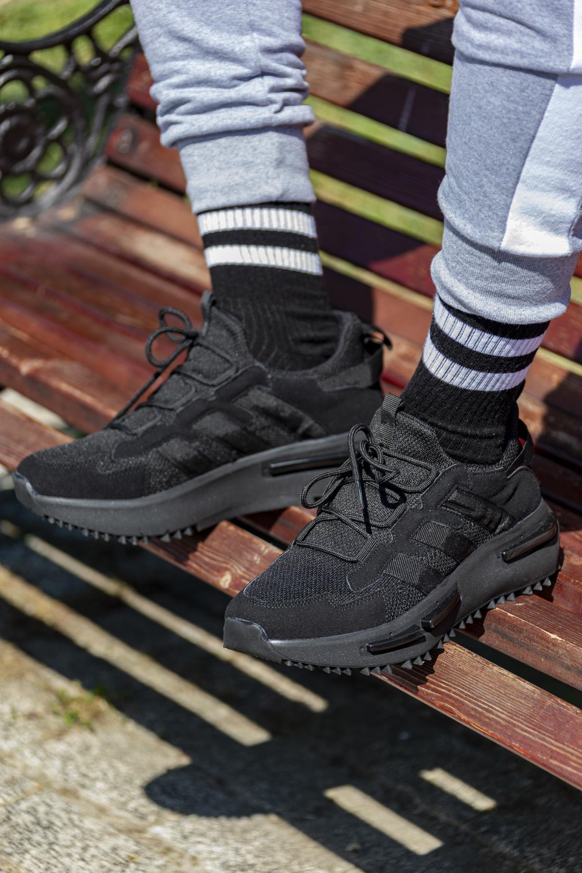 Make Erkek Sneakers - SIYAH