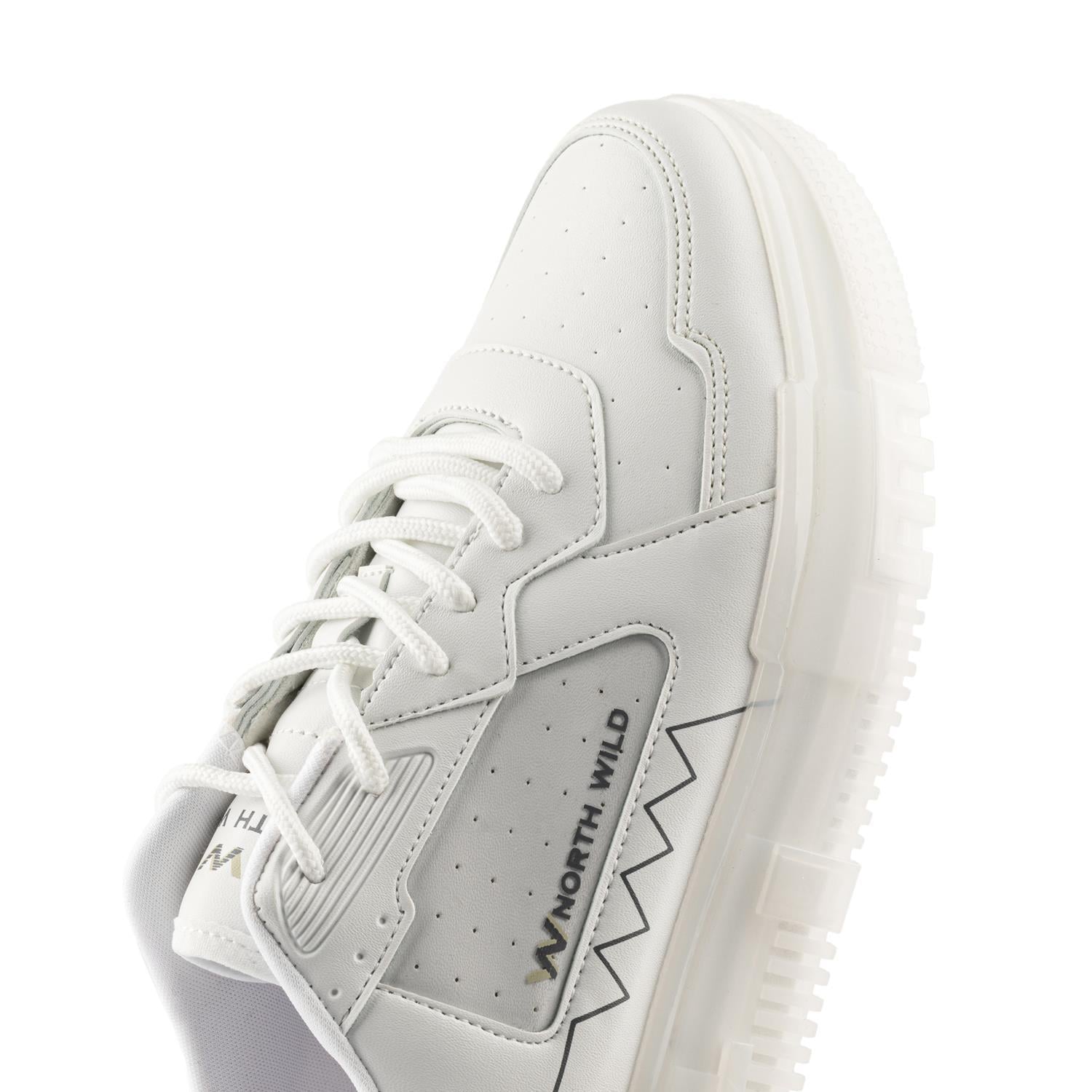 Planet Unisex Sneakers - BEYAZ