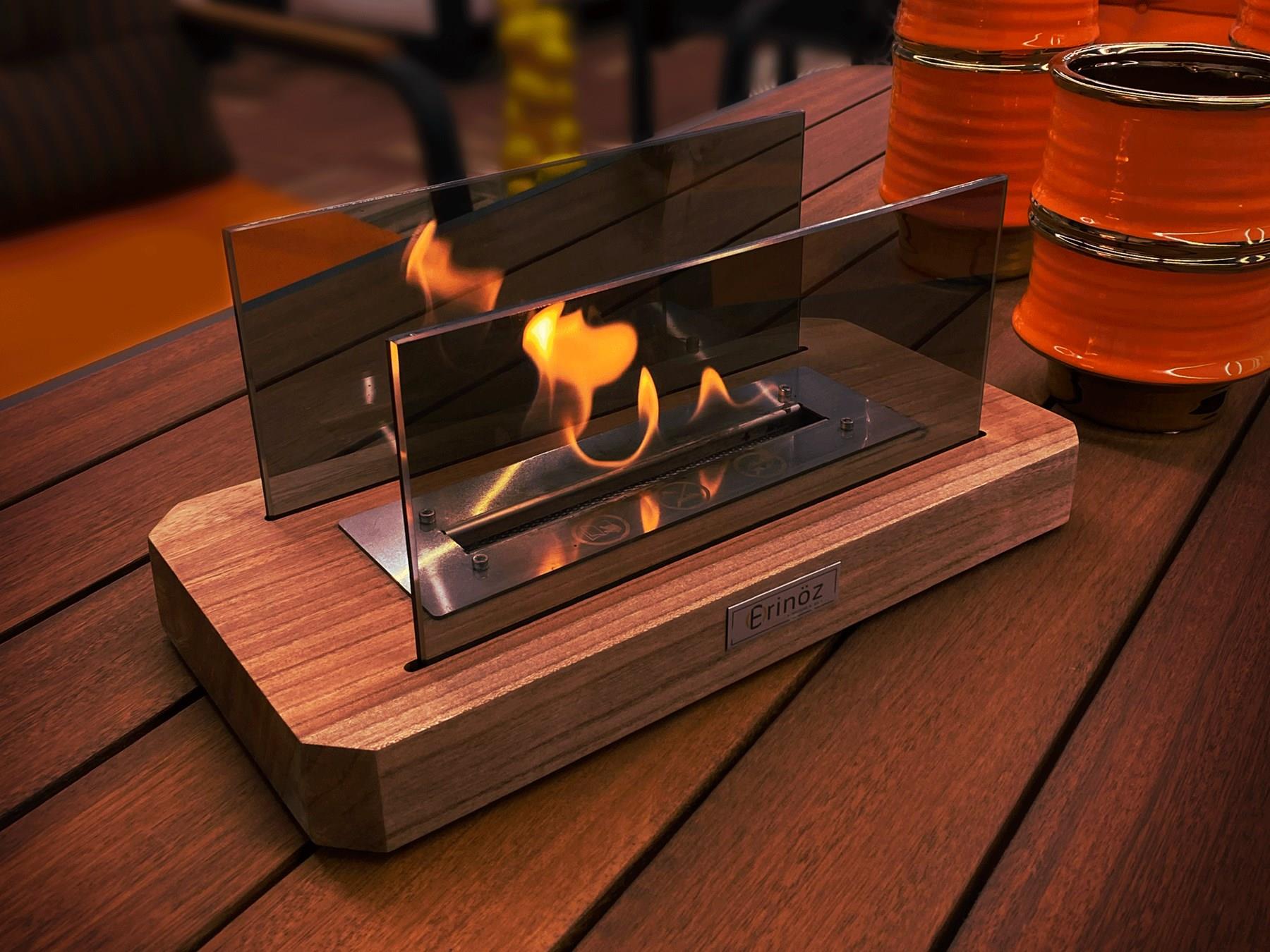 Eternal Flame Masaüstü Şömine Masaüstü Şömineler  Erinöz