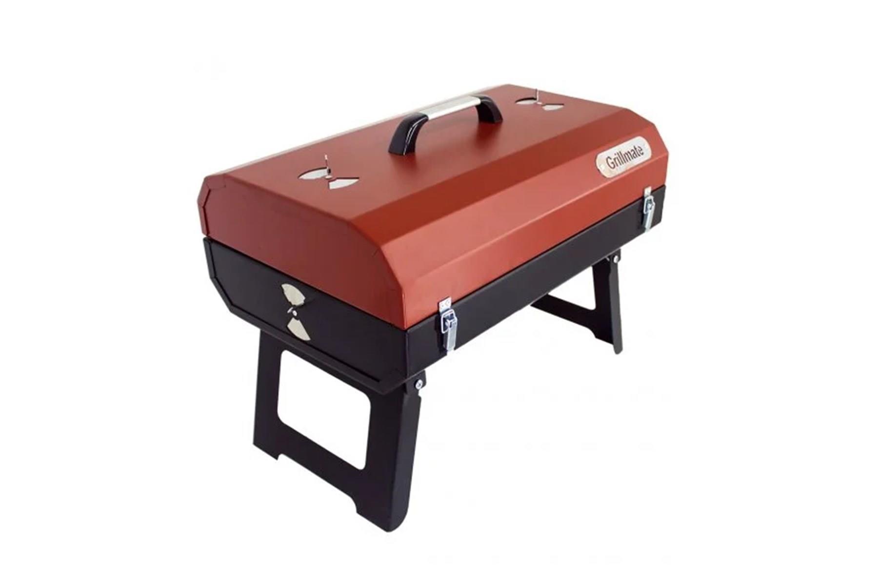 Grillmate Voyager Kırmızı Barbekü & Mangal  Erinöz