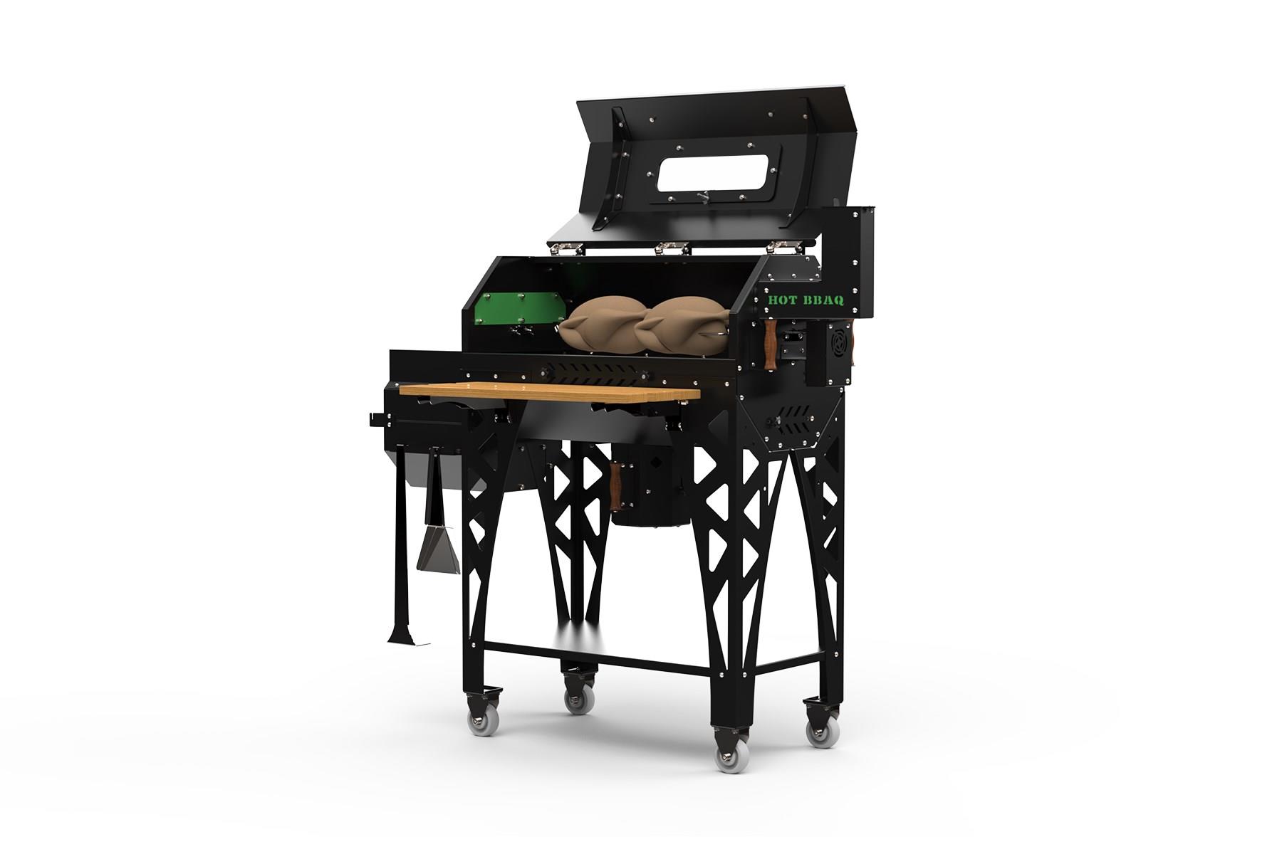 Hot Quartz Premium Mangal Smoker Barbekü & Mangallar  Erinöz