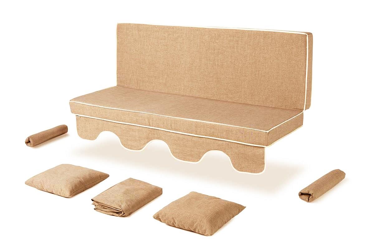 Salıncak Minder Kılıf Takımı 2 Kişilik (Süngersiz) Salıncak Minder Kılıfları  Erinöz