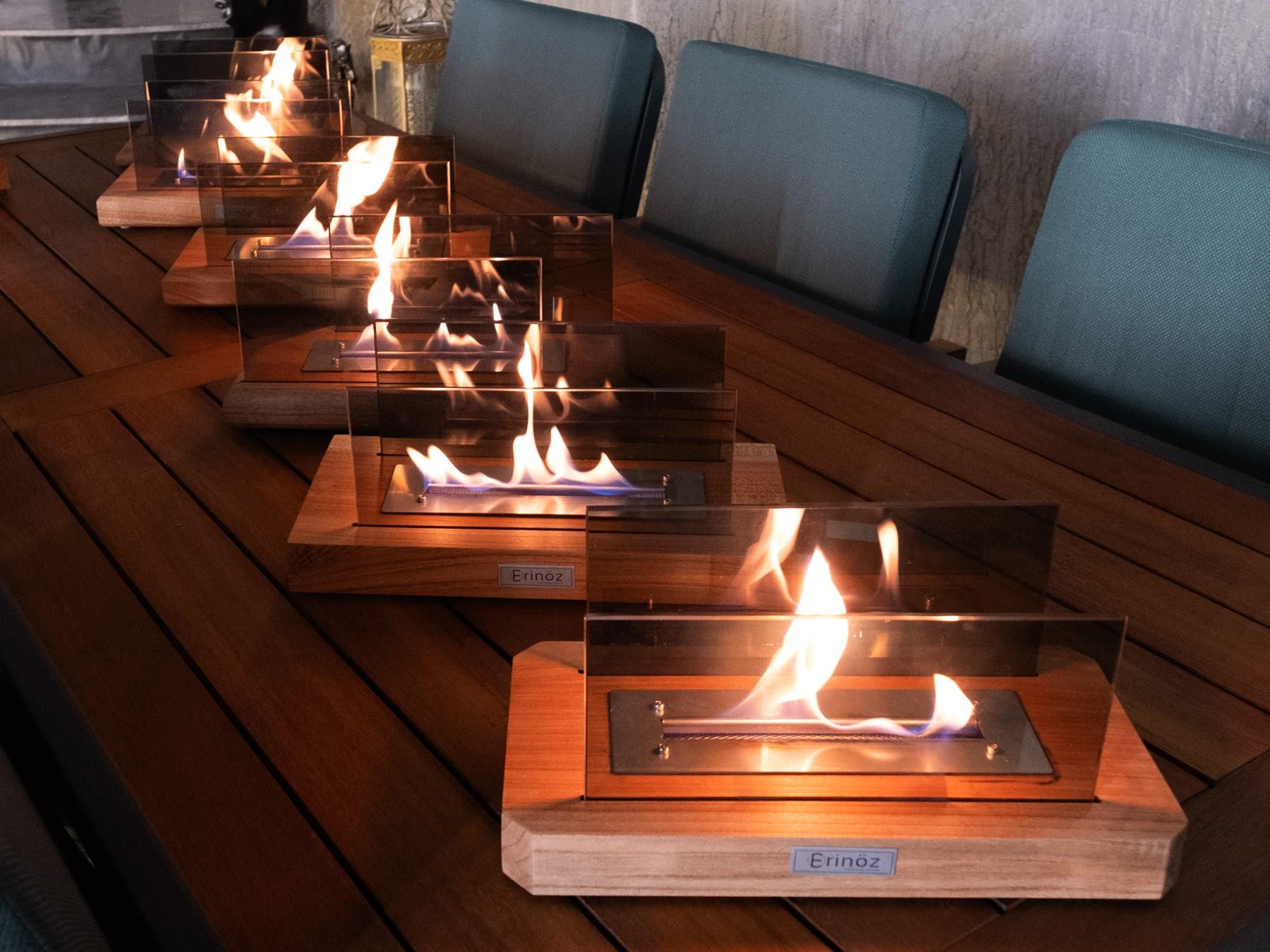 Inferno Masaüstü Şömine - Bioethanol Dekoratif Şömine Masaüstü Şömineler  Erinöz
