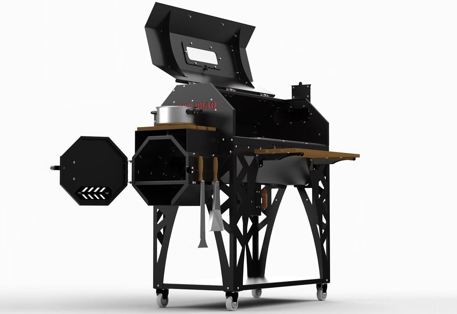 Hot Big Quartz Mangal Barbekü Smoker Barbekü & Mangallar  Erinöz