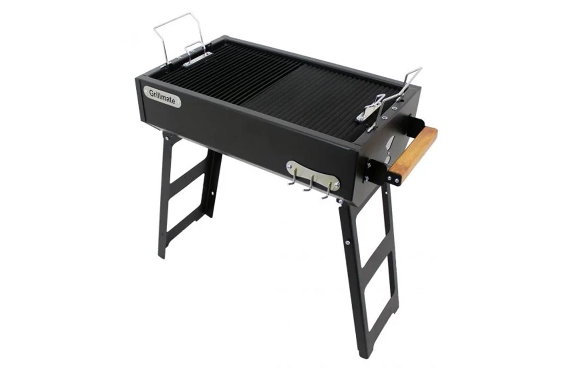 Grillmate GM-60 Döküm Izgaralı Katlanır Ayaklı Mangal Barbekü & Mangal  Erinöz