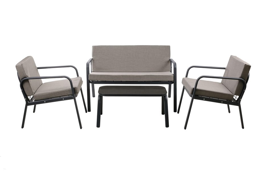 Erinöz Ferni Metal Bahçe Balkon Oturma Grubu 2+1+1+S Oturma Grupları  Erinöz