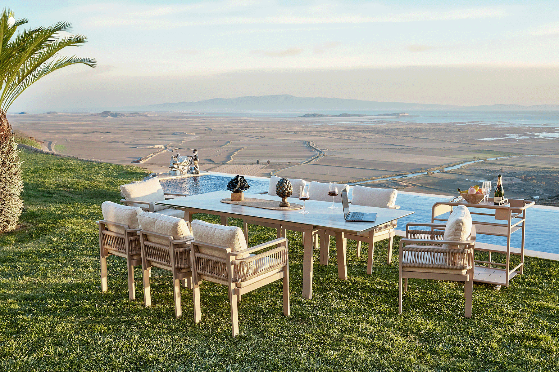 Venedik Açılır Seramik Masa Takımı