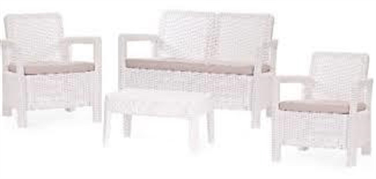 Tarifa PLASTİK RATTAN OTURMA GRUBU