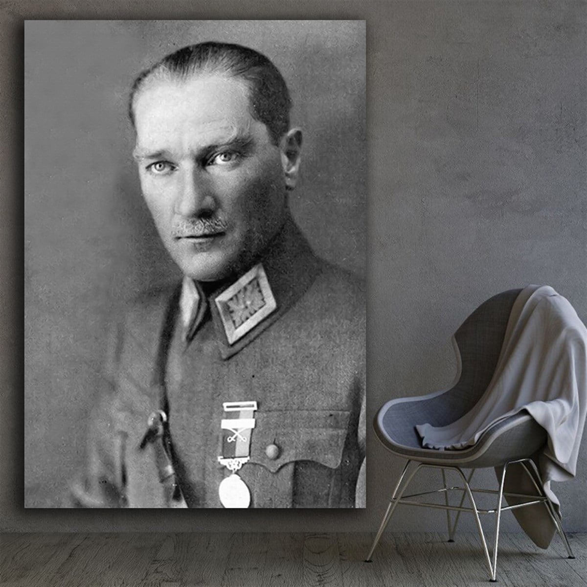 Mustafa Kemal Atatürk Paşa Kanvas Tablo Mustafa Kemal Atatürk Paşa Kanvas Tablo | Çerçeveli  ATA Tabloları Kanvas ATATÜRK Tabloları KARAHAN ÇERÇEVE ve KANVAS TABLO