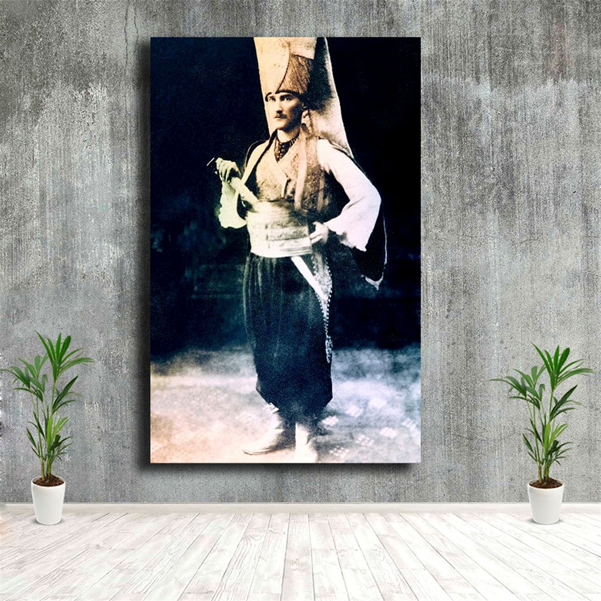 Yeni Çeri Kıyafetli M. K. Atatürk Tablosu Yeni Çeri Kıyafetli M. K. Atatürk Tablosu | Çerçeveli Atatürk Tabloları Kanvas ATATÜRK Tabloları KARAHAN ÇERÇEVE ve KANVAS TABLO