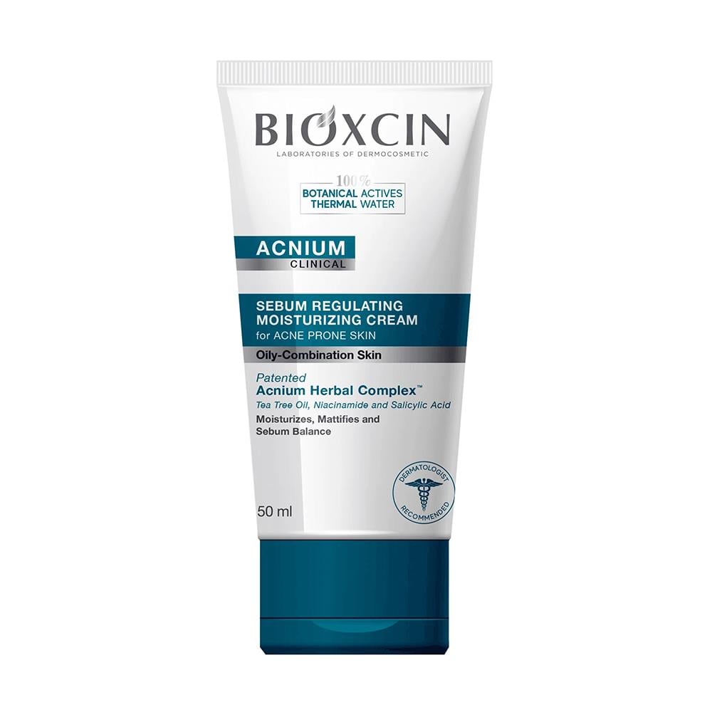 Bioxcin Acnium Sebum Dengeleyici Nemlendirici Krem 50 ml - Yağlı & Karma Ciltler İçin