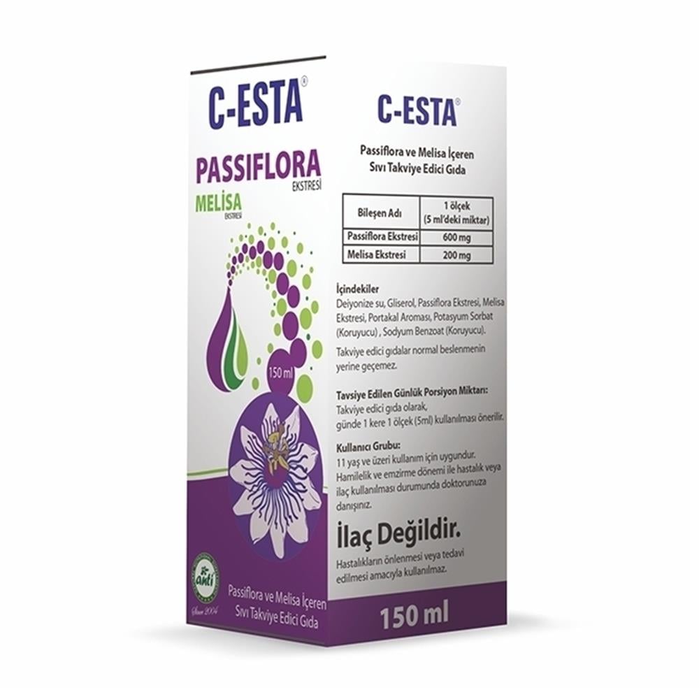 C-Esta Passiflora ve Melisa 150 ml