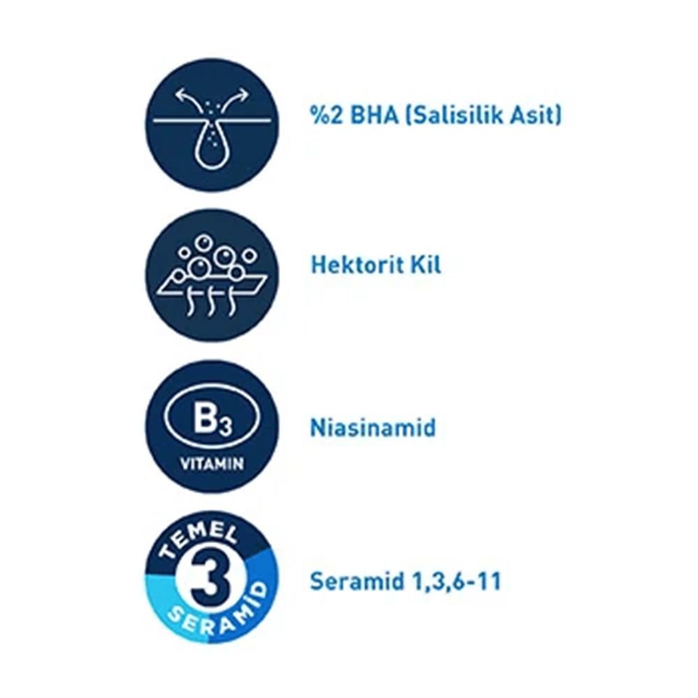 CeraVe Akneye Eğilim Gösteren Ciltlere Özel Temizleyici 236 ml