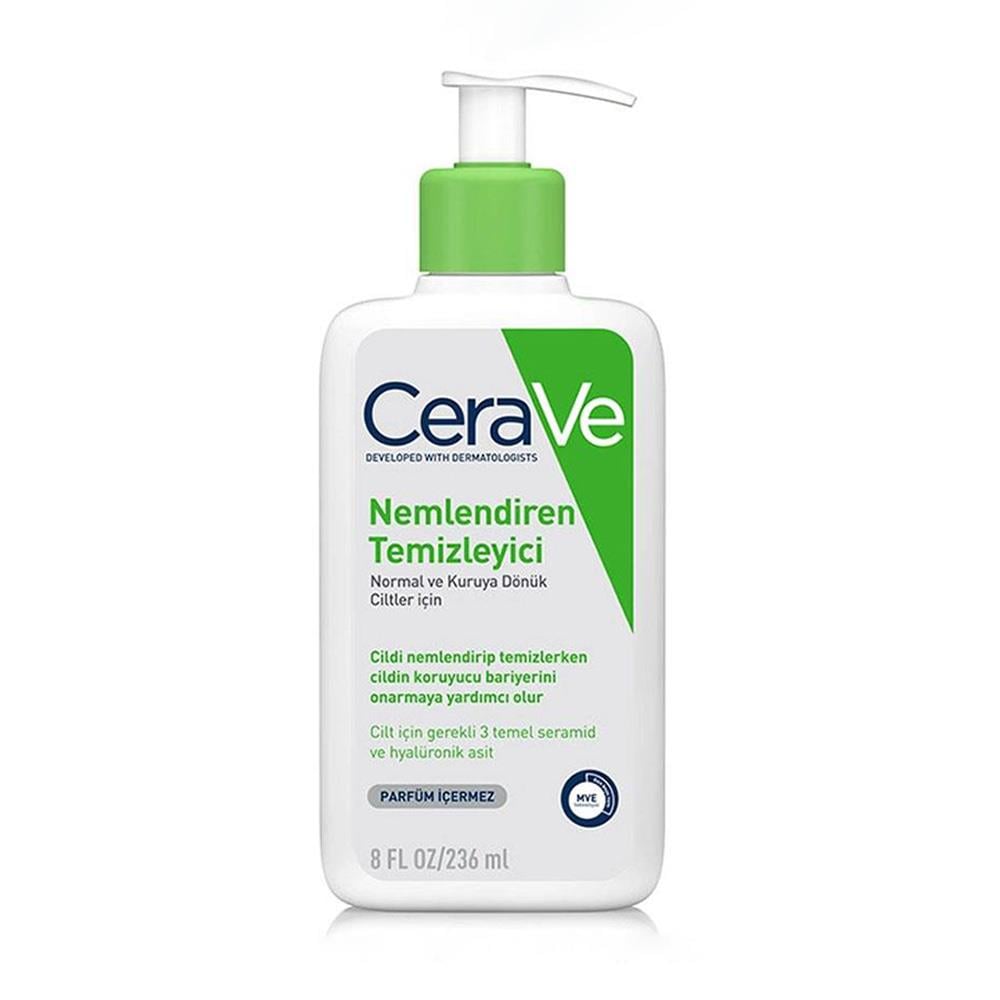 CeraVe Nemlendiren Temizleyici 236 ml - Normal ve Kuruya Dönük Ciltler İçin