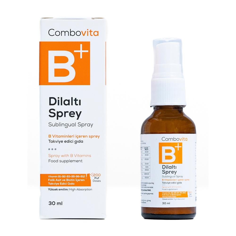 Combovita B+ Dilaltı Sprey 30 ml